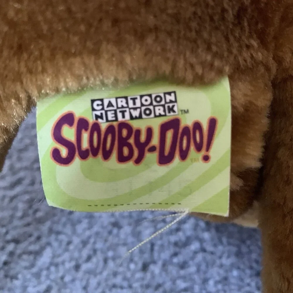 Scooby-Doo Lying Down Plush Pillow Warner Brothers 28” Vintage 2001 Rare